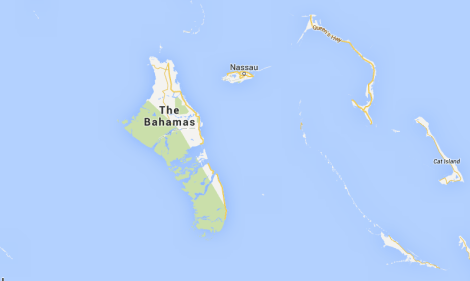 The Bahamas - but it's actually Andros Island