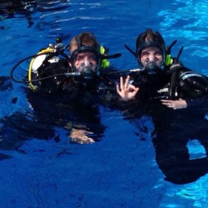 Using full face masks in diving allows you to use radio communication