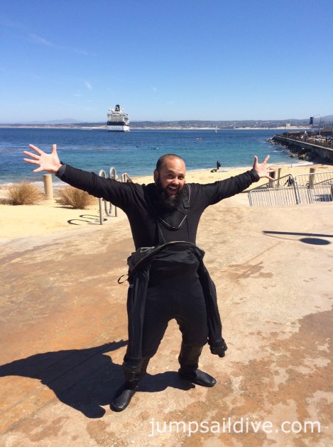 Rick happy at having passed the course